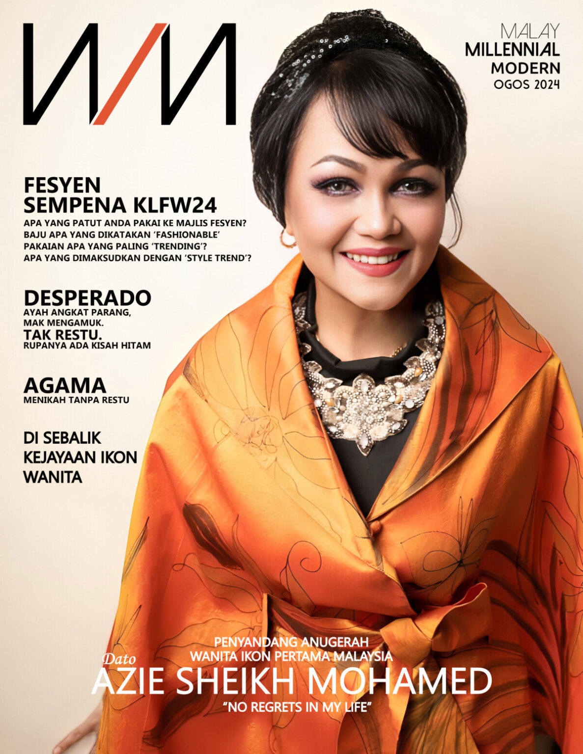 DATO’ AZIE SHEIKH MOHAMED ‘NO REGRETS IN MY LIFE’ - Majalahwm - Woven ...